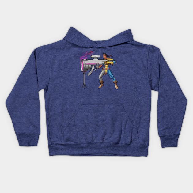 F Kids Hoodie by Dynamic Duel